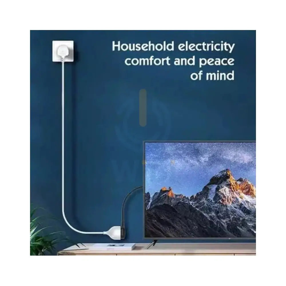 Ldnio 5M Extension Power Cord with Universal Socket 2500W – White Accessories > Cables & Converters > Cables