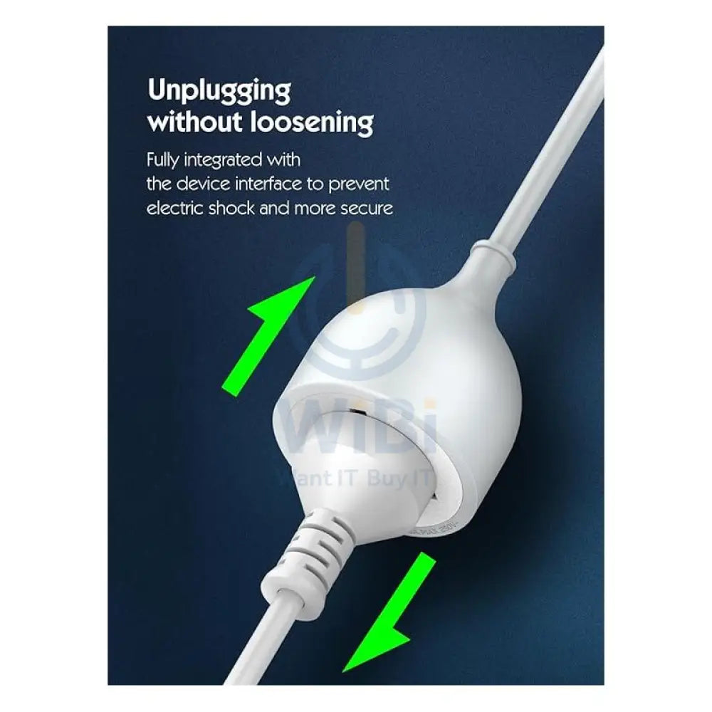 Ldnio 5M Extension Power Cord with Universal Socket 2500W – White Accessories > Cables & Converters > Cables