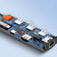 Ldnio 6 In 1 Type-C HUB Adapter 4K HD Grey Accessories > USB Hub