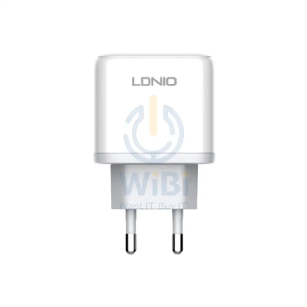 LDNIO A2526C Fast Wall Charger - 45W / USB-A / Type-c / White Accessories > Power Adapters