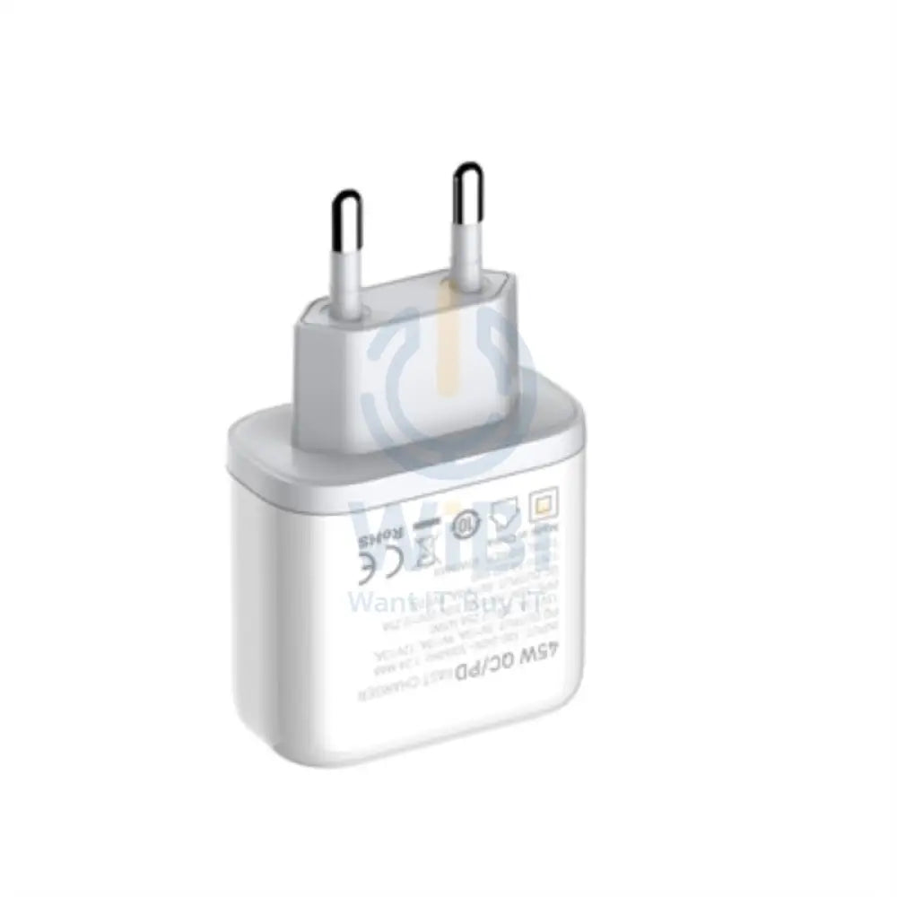 لدنيو A2526C A2526C سريع حائط شاحن - 45W / يو اس بي/ تايب-سي / أبيض اكسسوارات > طاقة محولات