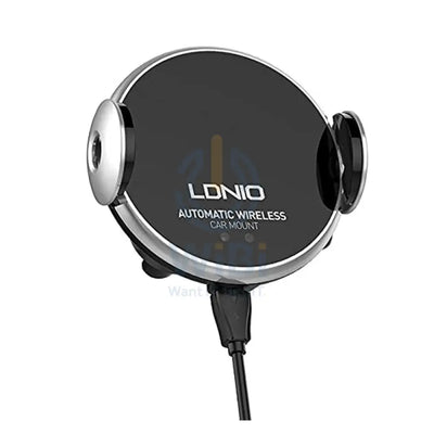 Ldnio MA02 Car Holder with a wireless high-speed charger & Stand - Black Accessories > Mobiles & Tablets > Mobiles >