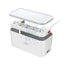 Ldnio Management Power Strip Box with 5 Outlets Power Socket - 5 Way / USB / 2 Meters / White - Pack of 2