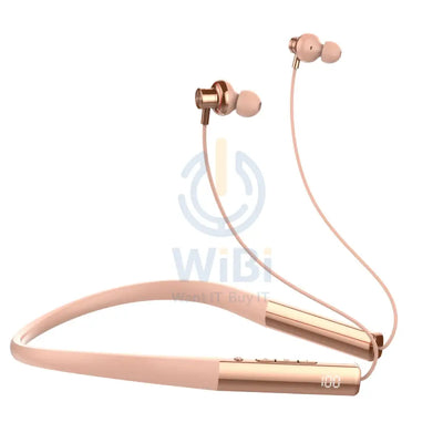 LDNIO N01 Wireless stereo Neckband - Bluetooth / Golden Accessories > Audio > Headphones