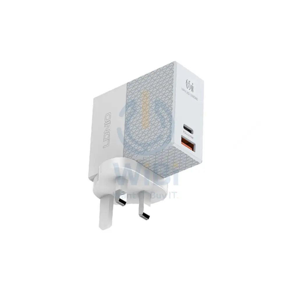LDNIO PD Mini Quick Charger - 65W / USB Type-C / White