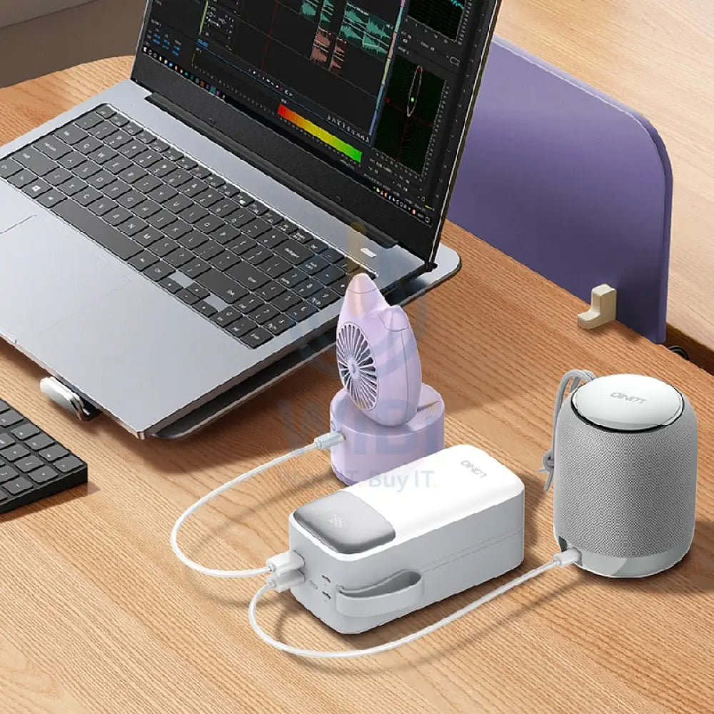 Ldnio PQ50 Fast Charging Power Bank - 50,000mAh / 22.5W / White Accessories > Power Bank