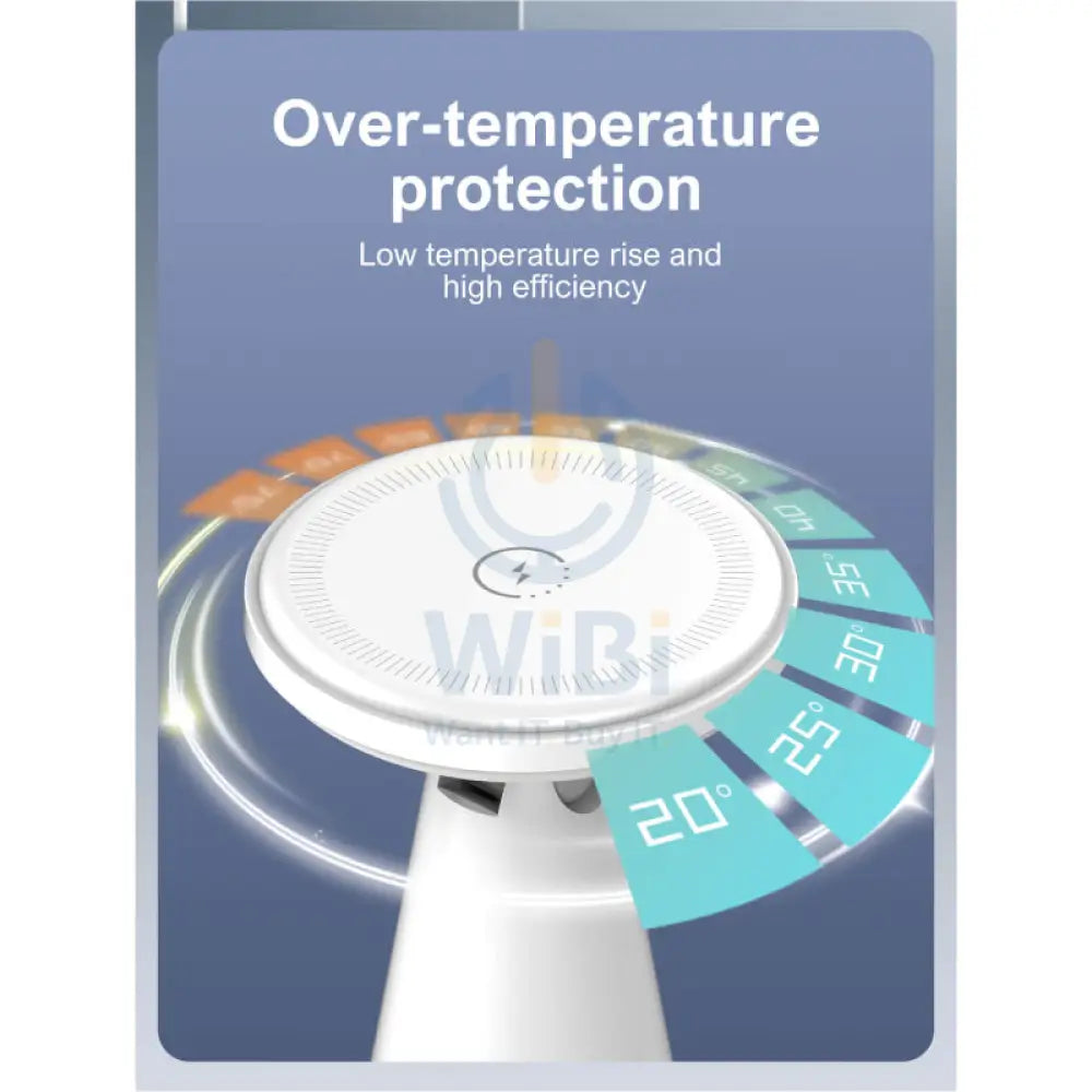 LDNIO WL01 5 in 1 Desktop Wireless Charging Station 25.5W / White Accessories > Power Adapters