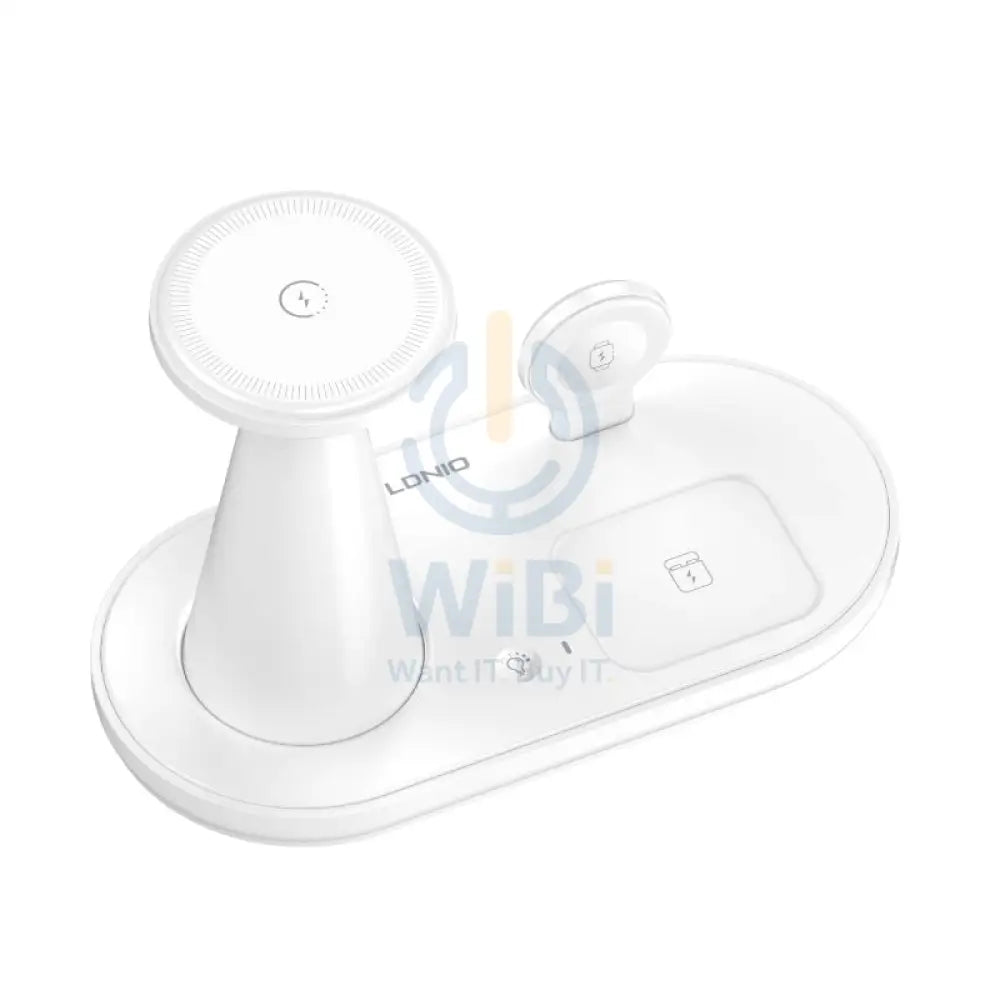 LDNIO WL01 5 in 1 Desktop Wireless Charging Station 25.5W / White Accessories > Power Adapters