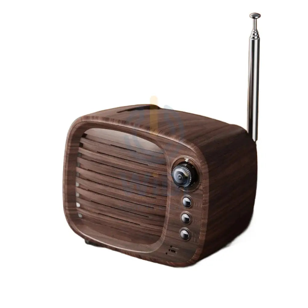 LEEDOR Mini Wood Wireless Speaker 5W / Bluetooth / Brown Accessories > Audio > Speakers