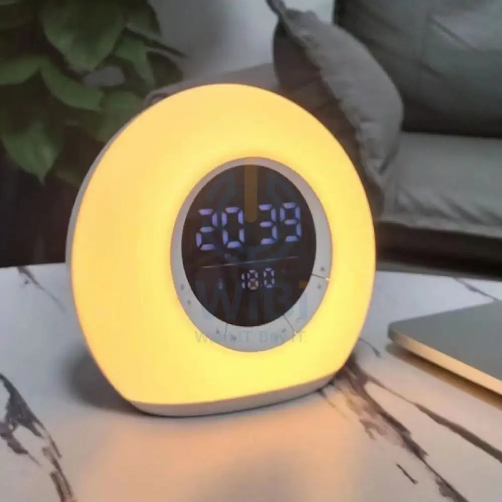 LEEDOR Wireless Speaker With Digital Clock Bluetooth / 2400mAh White Accessories > Audio > Speakers