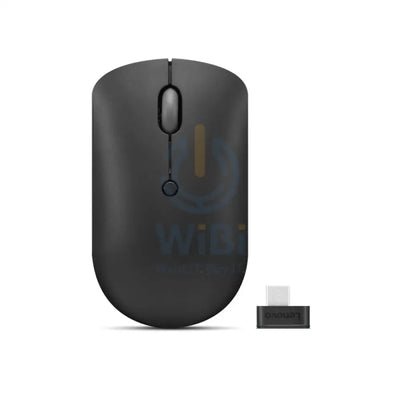 Lenovo 400 USB-C Wireless Compact Mouse - 2.40GHz / 2400dpi / USB-C Wireless Receiver / Optical / Black - Mouse