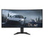 Lenovo G34w-30 Ultra-Wide Curved Gaming Monitor - 34.0’’ WQHD / 0.5ms / 165Hz / HDMI 2.0 / DisplayPort 1.4 / AMD