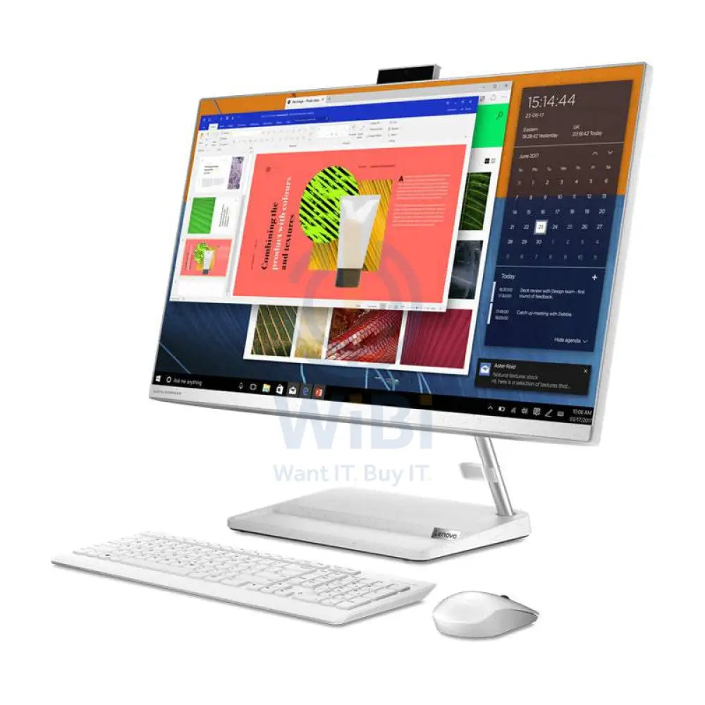 Lenovo IdeaCentre 3 AIO PC - i7 / 16GB / 250GB SSD / 27.0’’ FHD Non-Touch / 2GB VGA / DOS (Without OS) / 1YW / White
