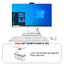 Lenovo IdeaCentre 3 Gen 6 AIO PC - i5 / 32GB / 250GB SSD / 21.5’’ FHD Non-Touch / Win 11 Pro / 1YW / English / White