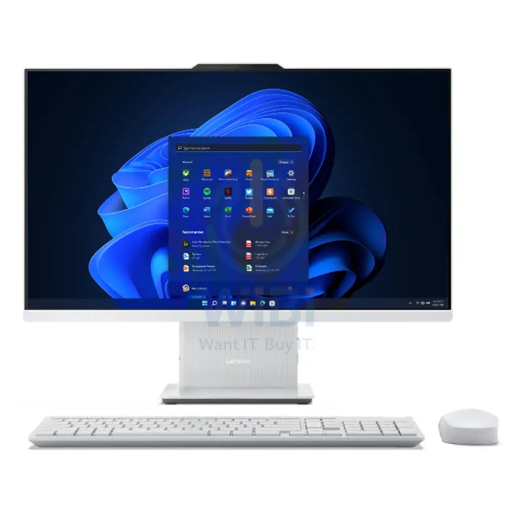 Lenovo IdeaCentre Gen 9 AIO PC - i7 / 8GB / 512GB (NVMe M.2 SSD) / 23.8" FHD Non-Touch / Win 11 Pro / 1YW / English/Arabic / Cloud Grey - Desktop