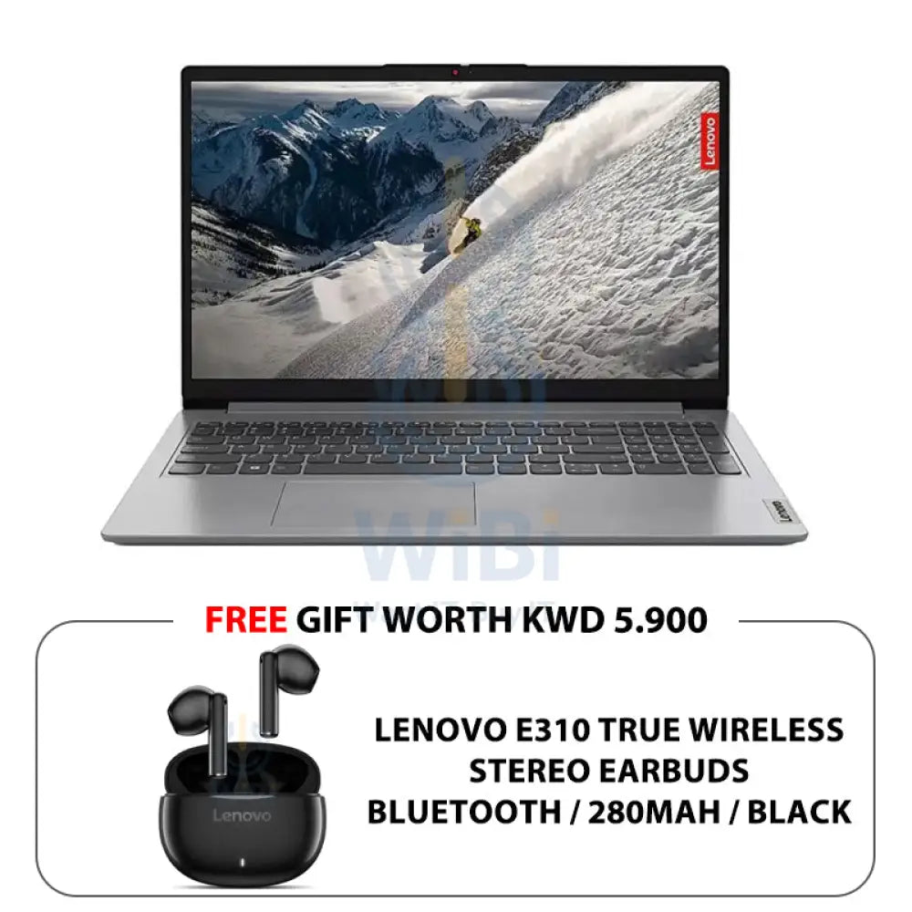 Lenovo IdeaPad 1 Gen 7 15.6’’ HD / AMD Athlon Silver 7120U / 8GB / 256GB (NVMe M.2 SSD) / Win 11 Home / 1YW