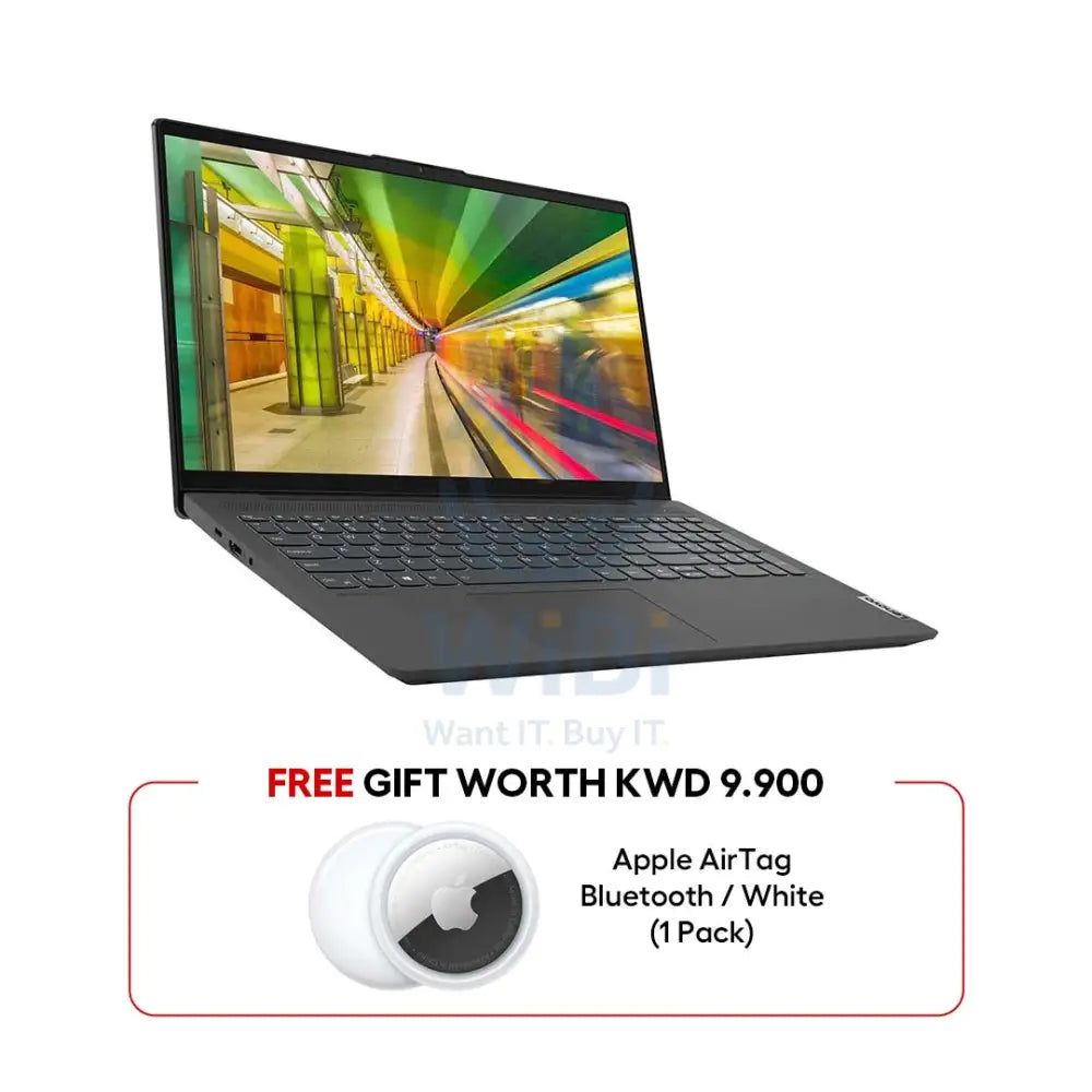 Lenovo IdeaPad 5 - 15.6’’ FHD / i7 / 16GB / 1TB SSD + 1TB HDD / 2GB VGA / DOS (Without OS) / 1YW / Arabic/English