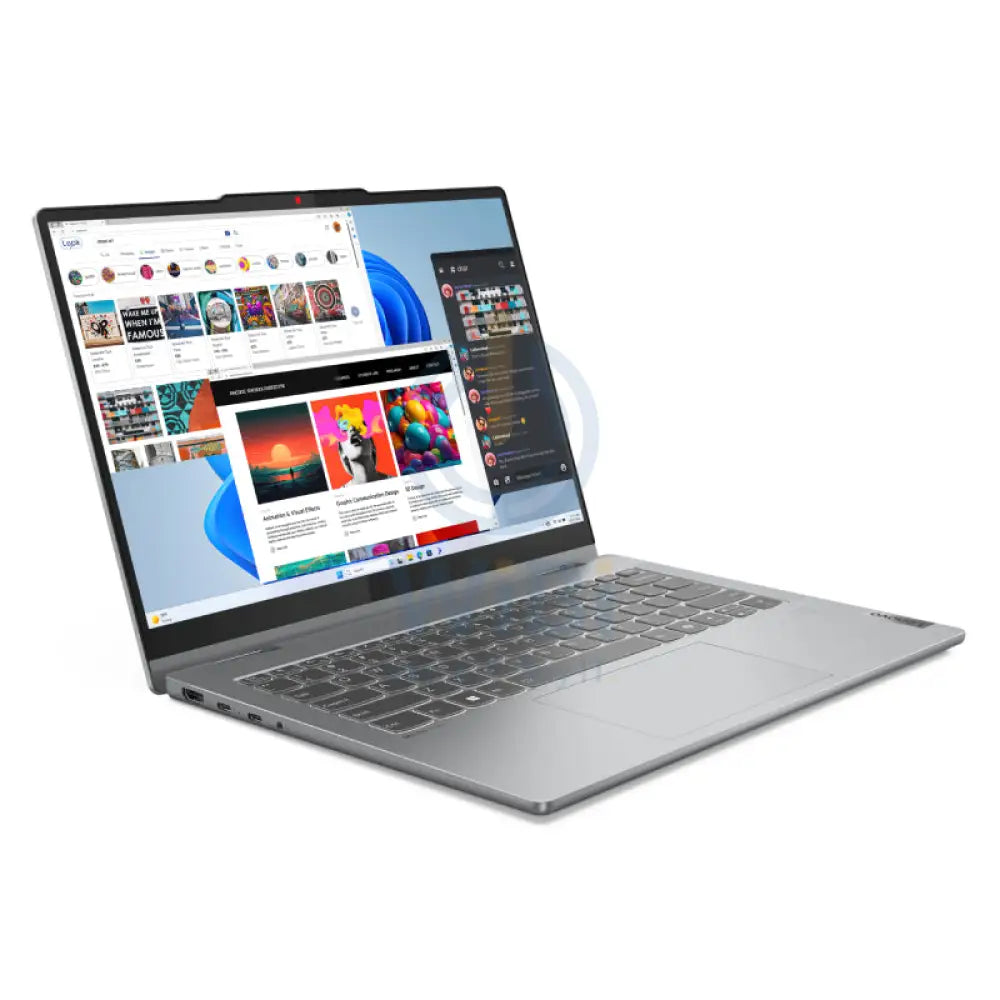 Lenovo IdeaPad 5 2-in-1 Gen 9 Convertible - 14" WUXGA Touch / i5 / 16GB / 1TB (NVMe M.2 SSD) / Win 11 Home / 1YW / Arabic/English / Luna Grey - Laptop