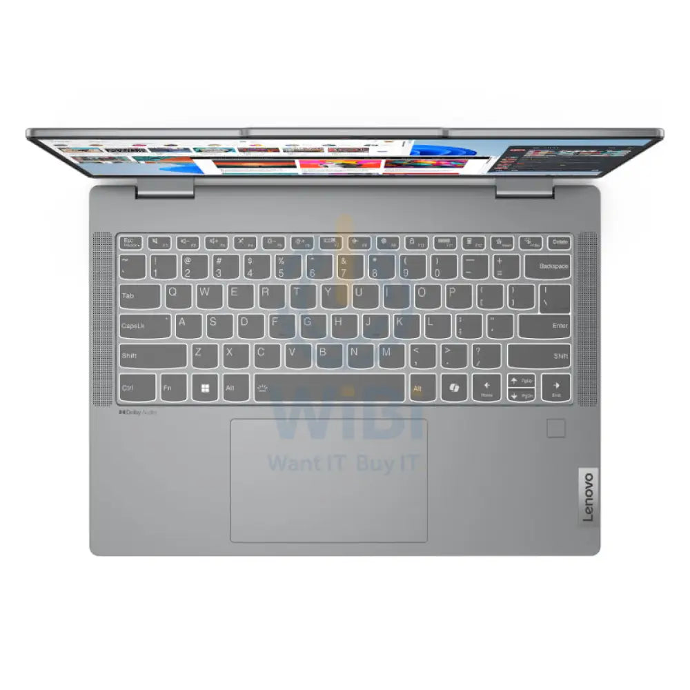 Lenovo IdeaPad 5 2-in-1 Gen 9 Convertible - 14" WUXGA Touch / i5 / 16GB / 1TB (NVMe M.2 SSD) / Win 11 Home / 1YW / Arabic/English / Luna Grey - Laptop