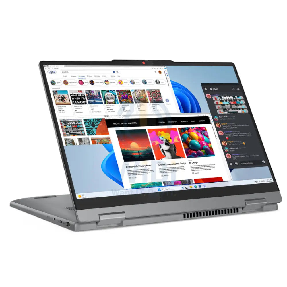 Lenovo IdeaPad 5 2-in-1 Gen 9 Convertible - 14" WUXGA Touch / i5 / 16GB / 1TB (NVMe M.2 SSD) / Win 11 Home / 1YW / Arabic/English / Luna Grey - Laptop