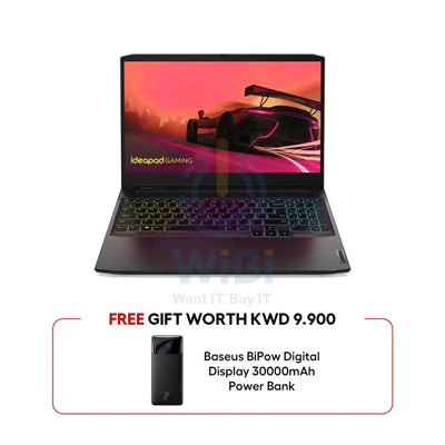 Lenovo IdeaPad Gaming 3 - 15.6’’ FHD / AMD Ryzen 7 / 16GB / 250GB (NVMe M.2 SSD) / 6GB VGA RTX 3060 / 1YW