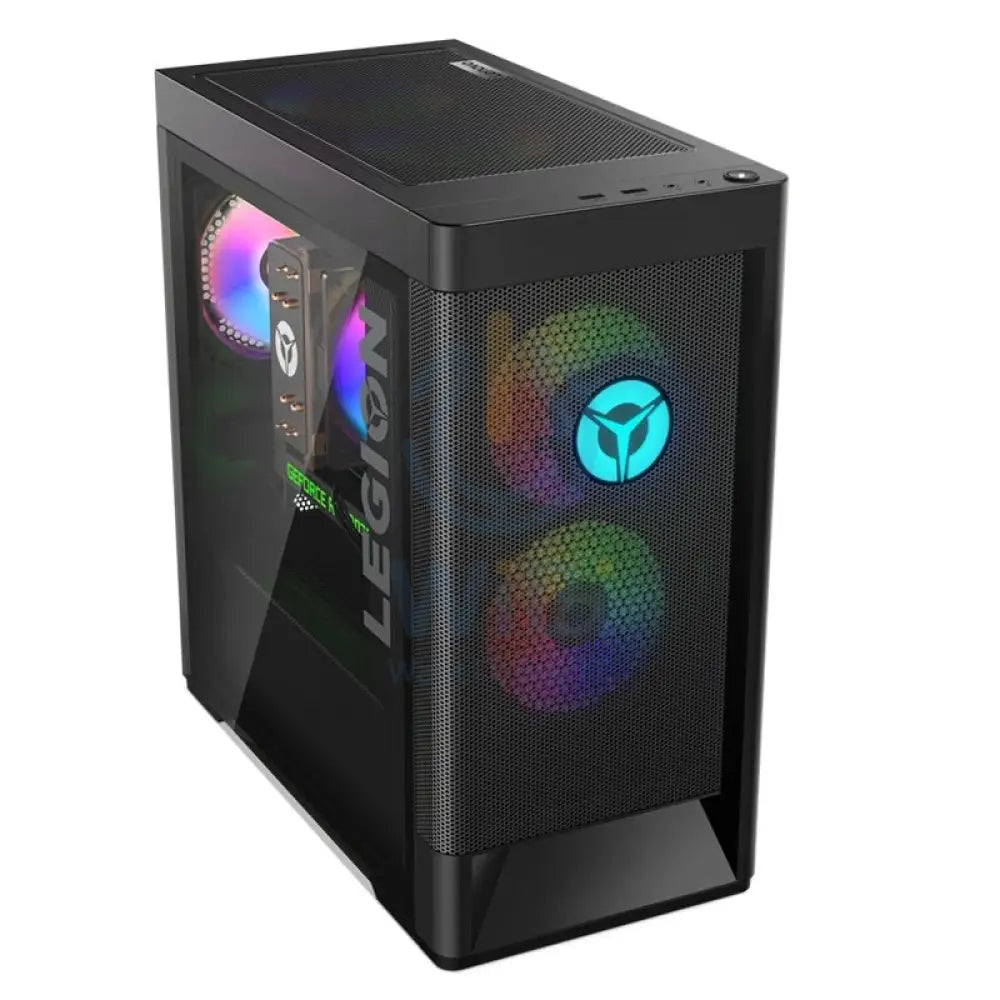 لينوفو ليجن 5 برج الجيل 7 - آي 7 / آي 7  12- 12 نواة / 64 جيجابايت / 2x 1 تيرابايت (NVMe م.2 إس إس دي) / 12 جيجابايت في جي إيه / ويندوز 11 هوم / ضمان سنة  أسود / أسود