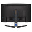 Lenovo Legion R32qc-30 - 31.5" QHD Curved / 0.5ms / Up to 180Hz / HDMI 2.1 / DP 1.4 / Speaker / Eyesafe / Raven Black - Gaming Monitor (Open Box)