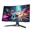 Lenovo Legion R32qc-30 - 31.5" QHD Curved / 0.5ms / Up to 180Hz / HDMI 2.1 / DP 1.4 / Speaker / Eyesafe / Raven Black - Gaming Monitor (Open Box)