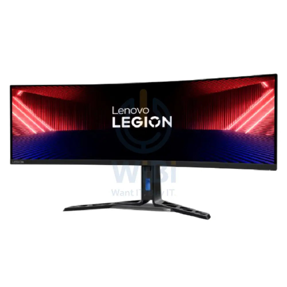 Lenovo Legion R45w 30 44.5’’ Dual QHD Curved / 1ms / Up to 170Hz / USB / HDMI 2.1 / LAN / Speaker / Eyesafe / Black