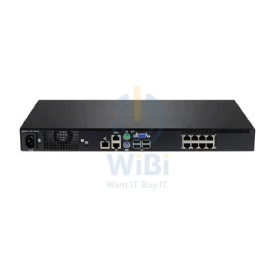 Lenovo Local 1 x 8 Console Manager - KVM Switch / 8 Ports / VGA / USB / Rack (1U) Networking Products > Switches