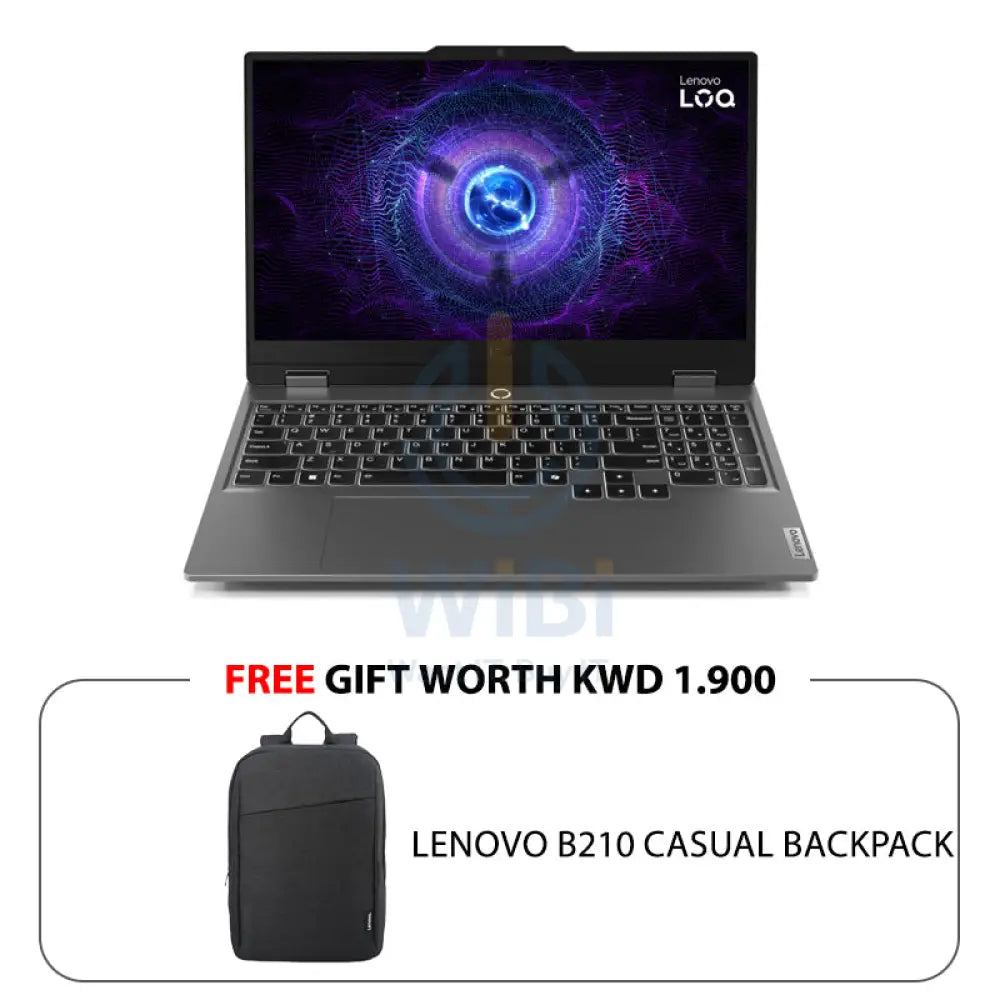 Lenovo LOQ Gen 9 - 15.6’’ FHD / i7 / 16GB / 512GB (NVMe M.2 SSD) / RTX 4060 8GB VGA / DOS (Without OS) / 1YW