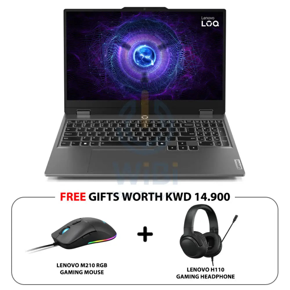 لينوفو وقو الجيل 9 جهاز كمبيوتر - 15.6 بوصة FHD / 15.6 آي 7  FHD / 24 جيجابايت / 512 جيجابايت (NVMe م.2 إس إس دي) / RTX 4060 8 جيجابايت في جي إيه / دوس (بدون نظام تشغيل) / ضمان سنة