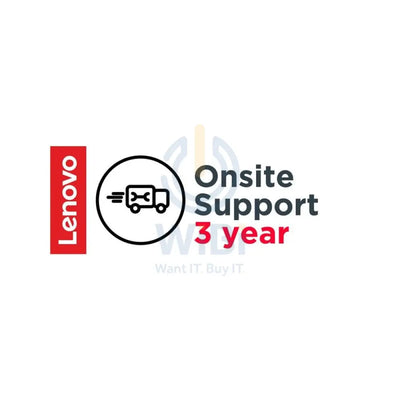 Lenovo Onsite Upgrade - Extended Service Agreement - Three Years - On-Site Desktop & All-In-One PCs > Desktop PCs