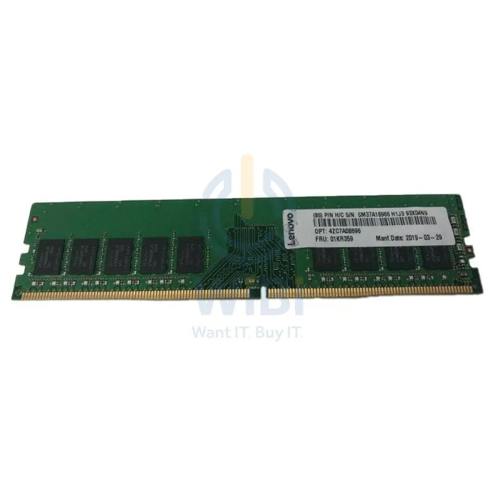 Lenovo Server Memory - 8GB / DDR4 / 288-pin / 2666MHz / Server Memory Module