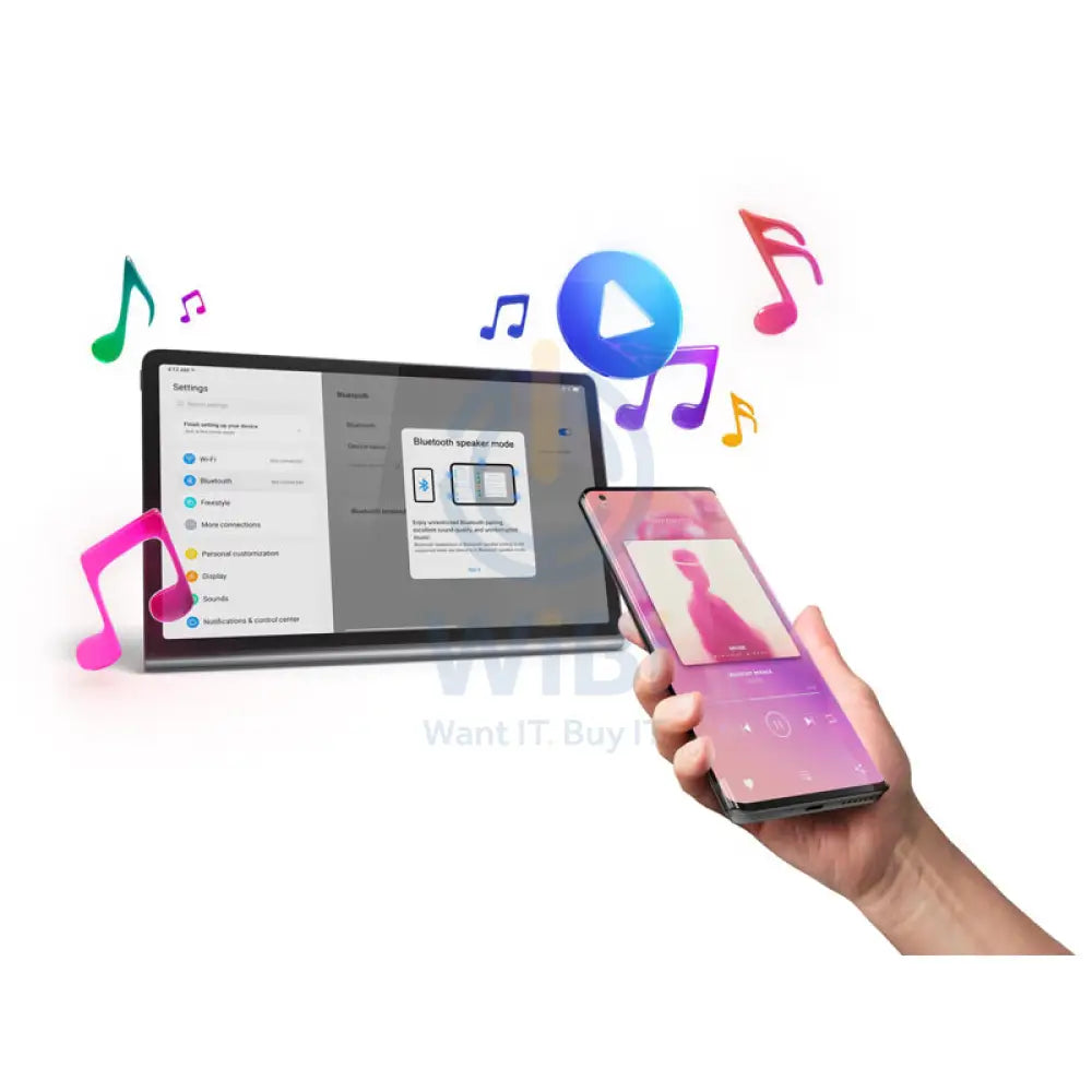 Lenovo Tab Plus - 11.5’’ 2K (2000x1200) IPS Touch / MediaTek Helio G99 / 8GB / 256GB / Arm Mali-G57 MC2 GPU / Wi-Fi