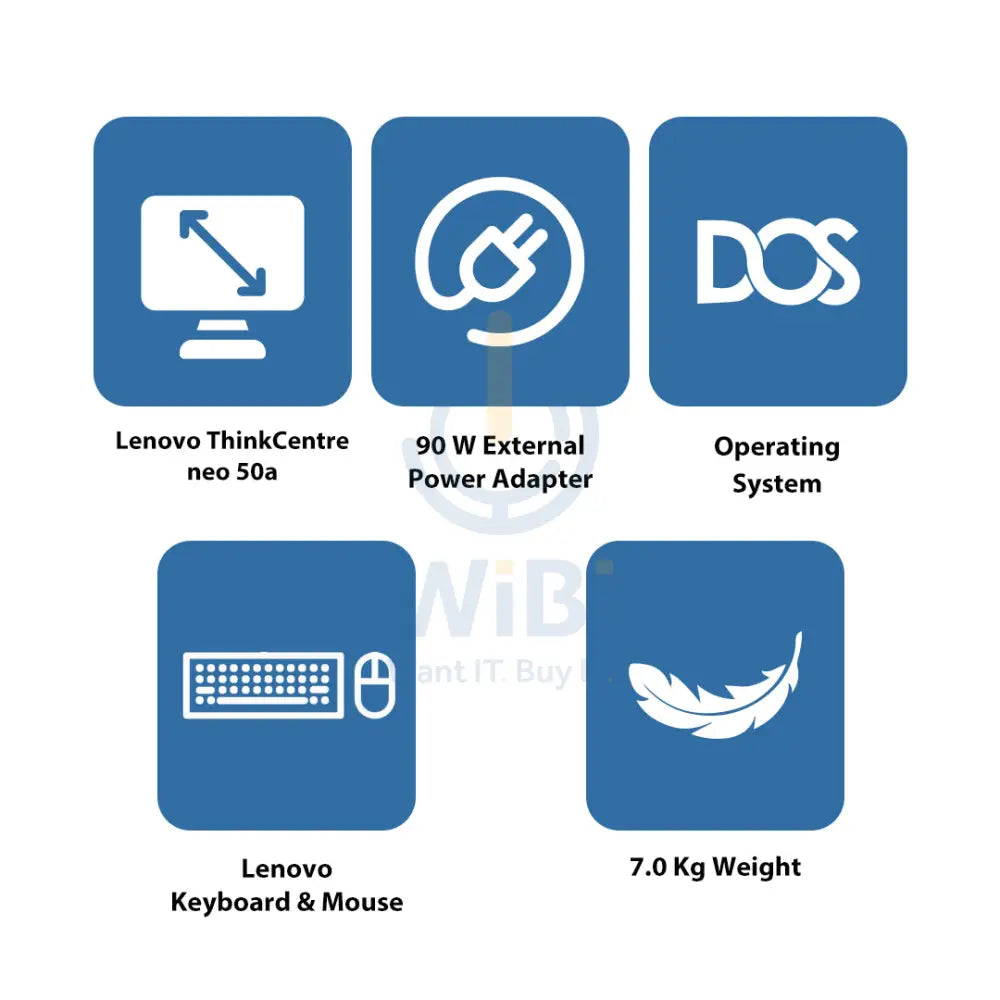 لينوفو ثينك سينتر ثينك سنتر نيو 50 أ 27 الجيل 5 المتكامل  5جهاز كمبيوتر - آي 7  16 جيجابايت / 512 جيجابايت (NVMe م.2 إس إس دي) / 27 بوصة FHD لا تعمل باللمس / دوس (بدون نظام تشغيل)NVMe م.2 إس إس دي)