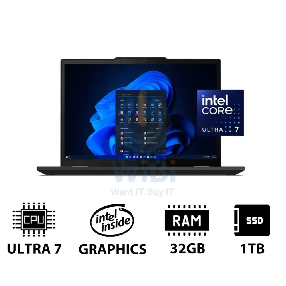 Lenovo ThinkPad T14 Gen 5 - 14.0’’ WUXGA / Ultra 7 155U / 32GB / 1TB (NVMe M.2 SSD) / WWAN / Win 11 Pro
