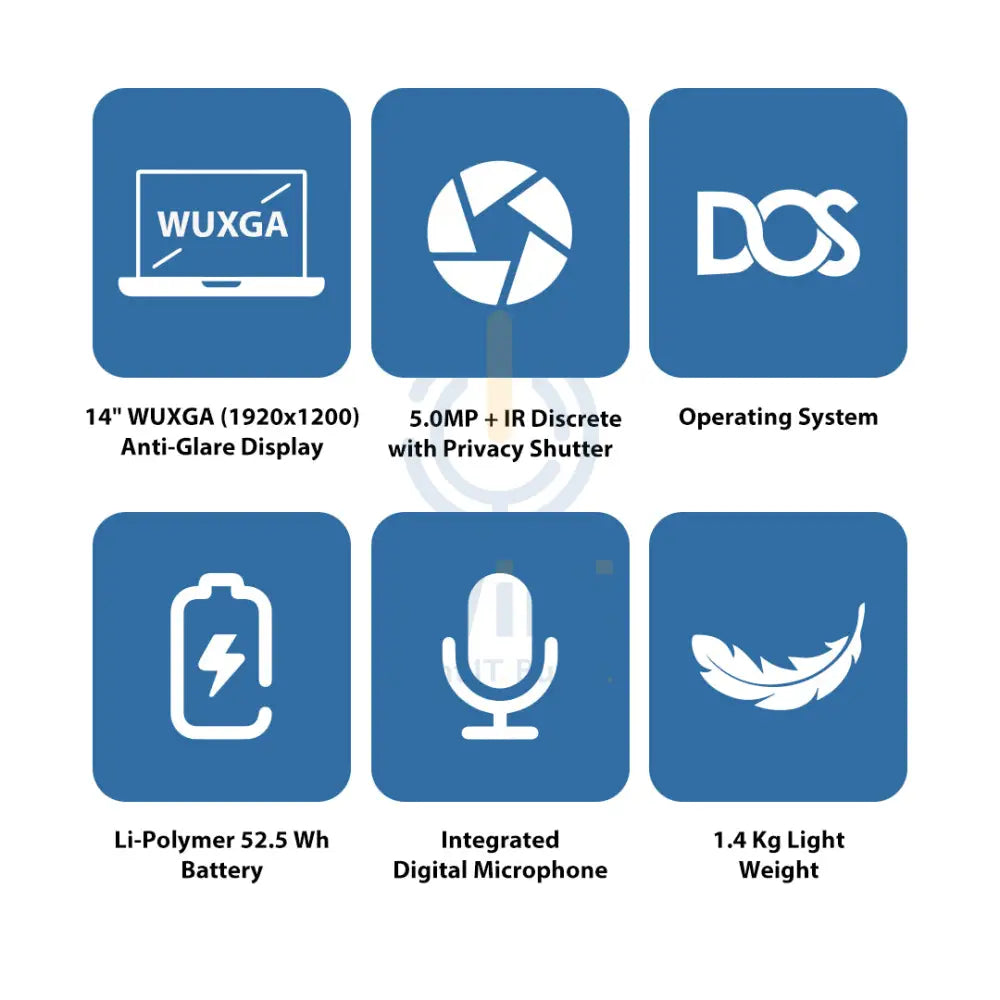لينوفو ثينك باد T14 الجيل 6 جهاز كمبيوتر - 14.0 بوصة WUXGA / ألترا 7 255U / 16 جيجابايت / 512 جيجابايت (NVMe م.2 إس إس دي) / تعزيز فوق إلى 12 TOPS
