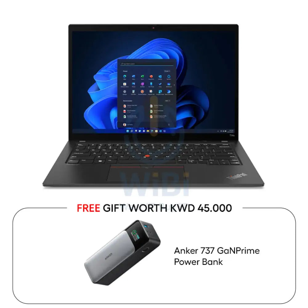Lenovo ThinkPad T14s Gen 4 - 14.0’’ WUXGA / i7 / 16GB / 512GB (NVMe M.2 SSD) / WWAN / Win 11 Pro / 3YW / Arabic/English