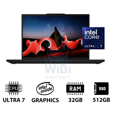 Lenovo ThinkPad T16 Gen 3 - 16.0’’ WUXGA / Ultra 7 155U / 32GB / 1TB (NVMe M.2 SSD) / Win 11 Pro / 3YW / Arabic/English