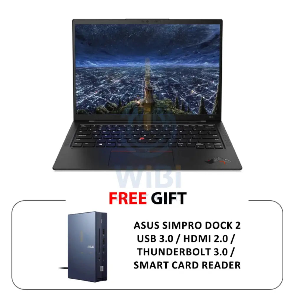 Lenovo ThinkPad X1 Carbon (10th Gen) - 14.0’’ WUXGA / i7 / 16GB / 512GB (NVMe M.2 SSD) / DOS (Without OS) / 3YW