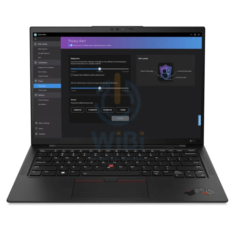 لينوفو ثينك باد  كربون الجيل 11 - 14.0 بوصة WUXGA / آي 7 / 16 جيجابايت / 1 تيرابايت (NVMe مم.2 إس إس دي) / WWAN / ويندوز 11 برو / ضمان ثلاث سنوات