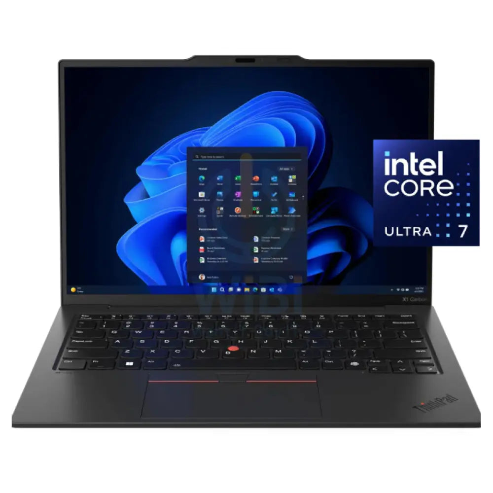 لينوفو ثينك باد  كربون الجيل 12 - 14.0 بوصة WUXGA / ألترا 7 155U / 32 جيجابايت / 1 تيرابايت (NVMe م.2 إس إس دي) / ويندوز 11 برو  ضمان ثلاث سنوات