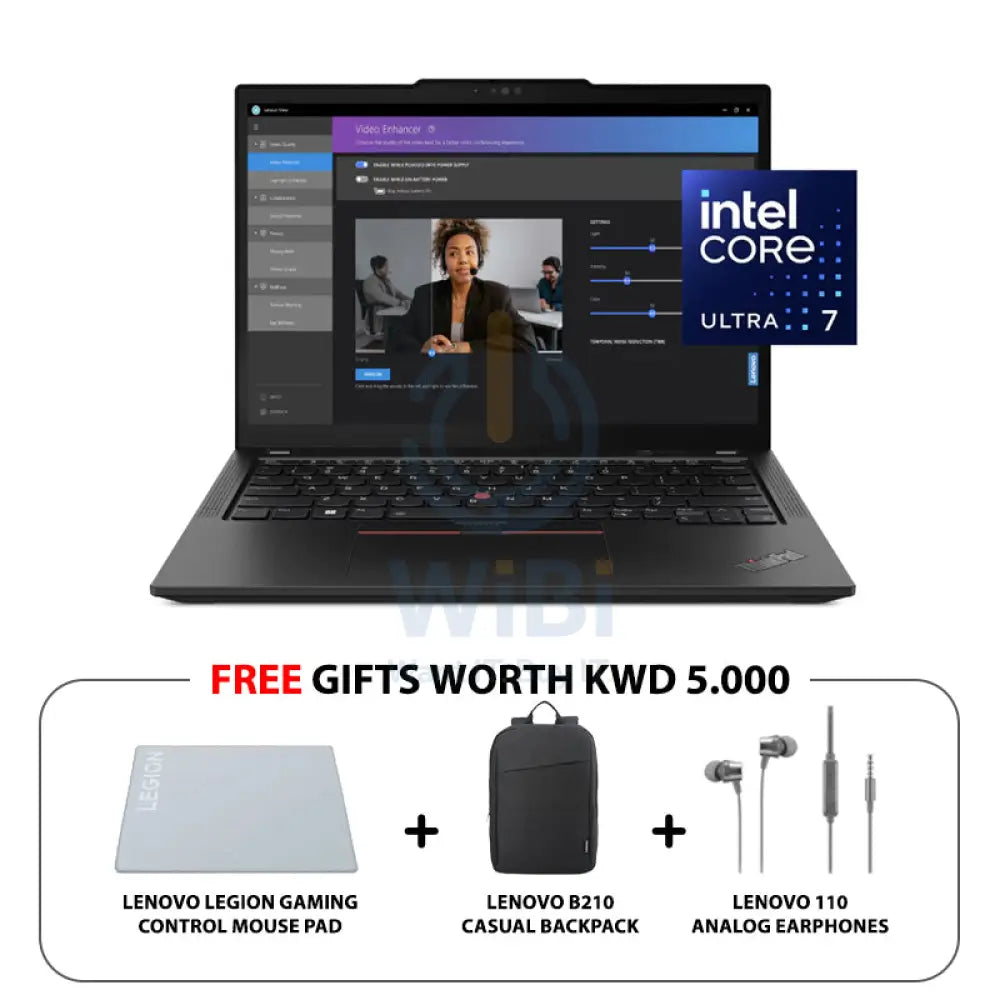 Lenovo ThinkPad X13 Gen 5 AI PC - 13.3’’ WUXGA / Ultra 7 155U / 16GB / 512GB (NVMe M.2 SSD) / WWAN / DOS (Without OS)