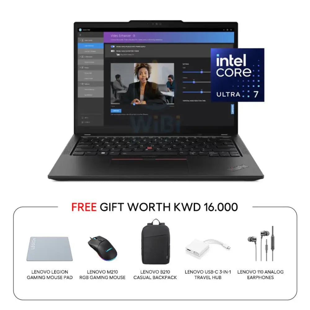 Lenovo ThinkPad X13 Gen 5 AI PC - 13.3’’ WUXGA / Ultra 7 155U / 16GB / 512GB (NVMe M.2 SSD) / WWAN / DOS (Without OS)