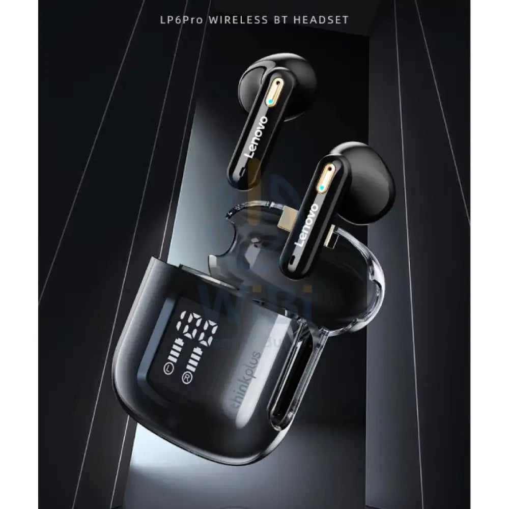 Lenovo Thinkplus Live Pods LP6 Pro Wireless Earbuds - Black Accessories > Audio > Headphones