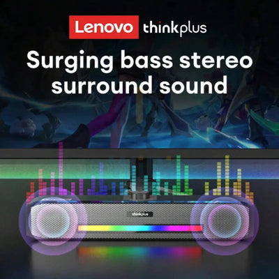 Lenovo Thinkplus TS33 Sound Bar - Bluetooth / 3.5mm / Black Accessories > Audio > Speakers