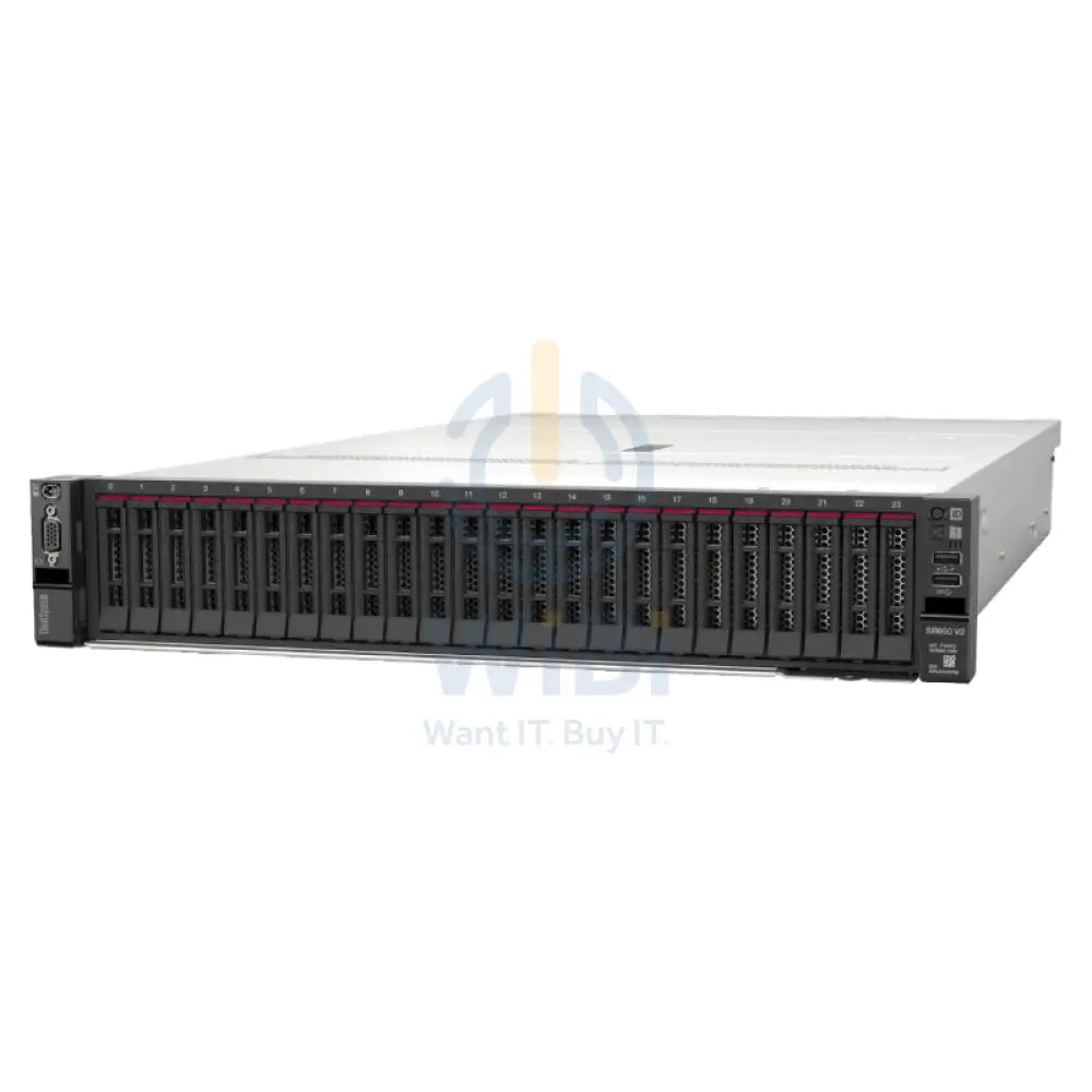 Lenovo ThinkSystem SR650 V2 - 2x Xeon-2.10GHz / 2x 12-Cores / 64GB / 6x 480GB SSD / 2x 1100Watts / Rack (2U) Server &