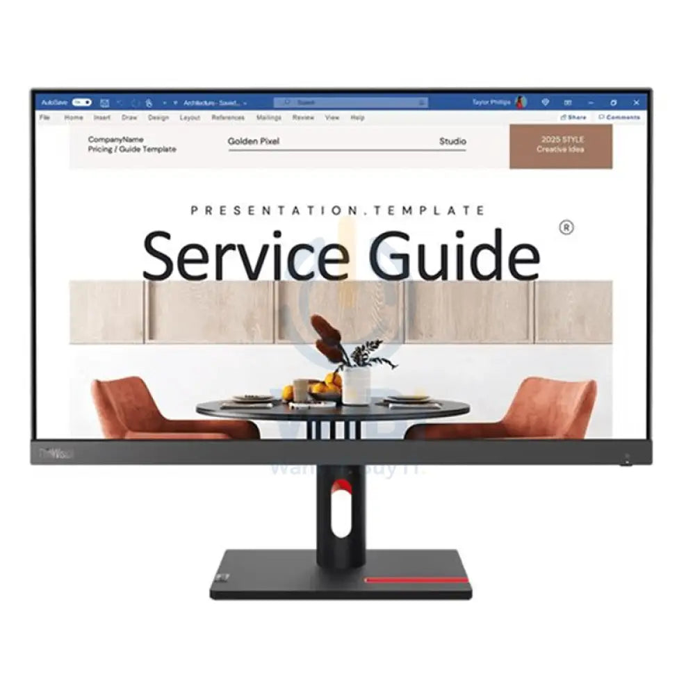 Lenovo ThinkVision S24i-30 - 23.8’’ FHD / 6ms / D-Sub / HDMI 1.4 - Monitor Monitors & Projectors > Monitors