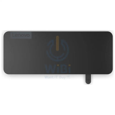 Lenovo USB-C Slim Travel Dock - HDMI/USB-C/USB-A / Eclipse Black Accessories > Docking Station